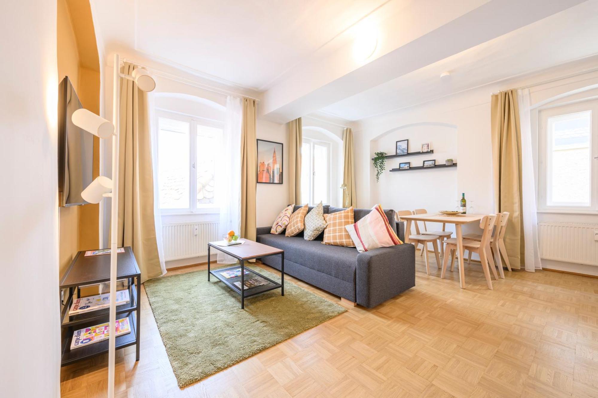 Appartement Cozy Kunsthaus Graz Extérieur photo