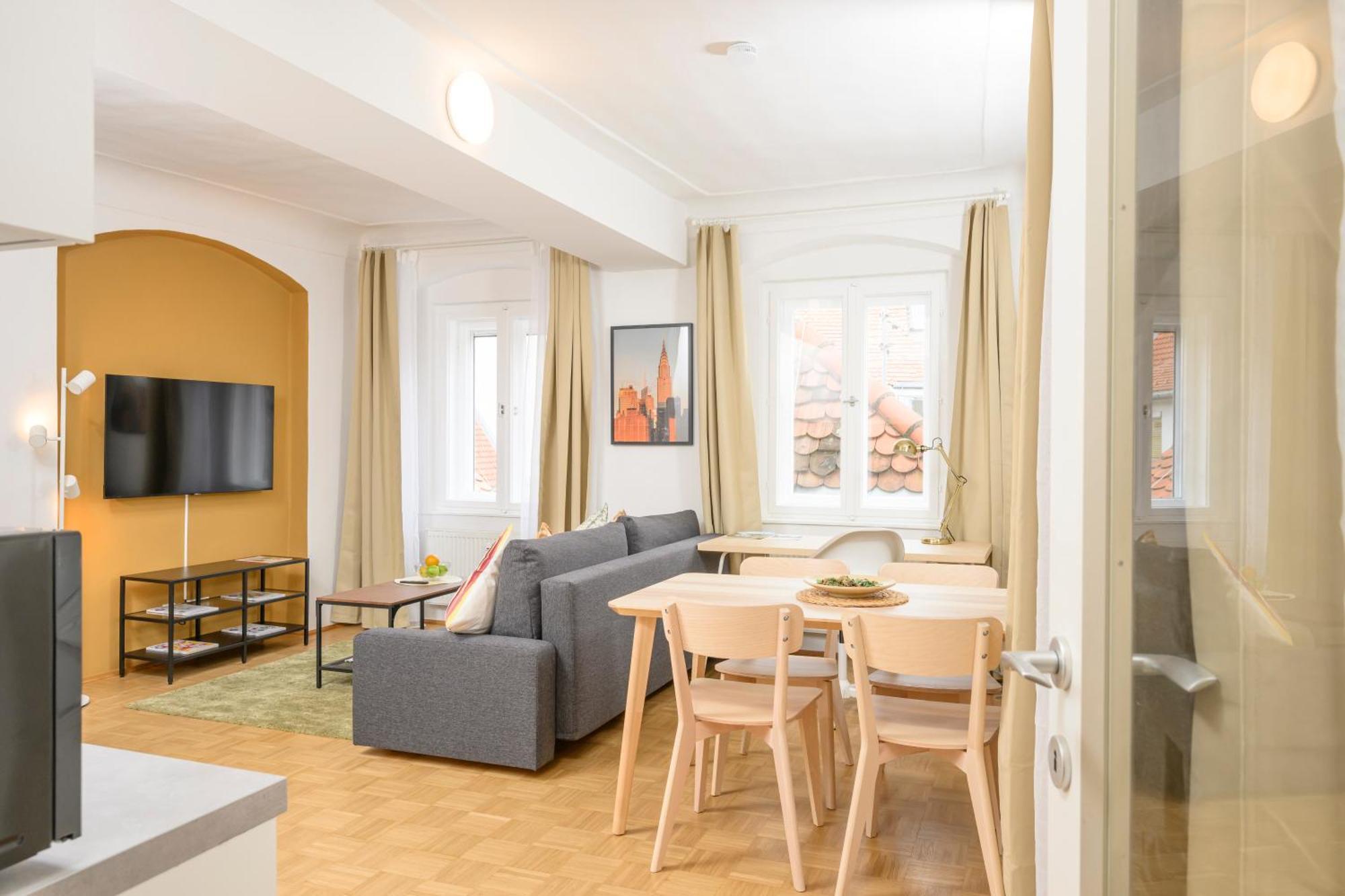 Appartement Cozy Kunsthaus Graz Extérieur photo